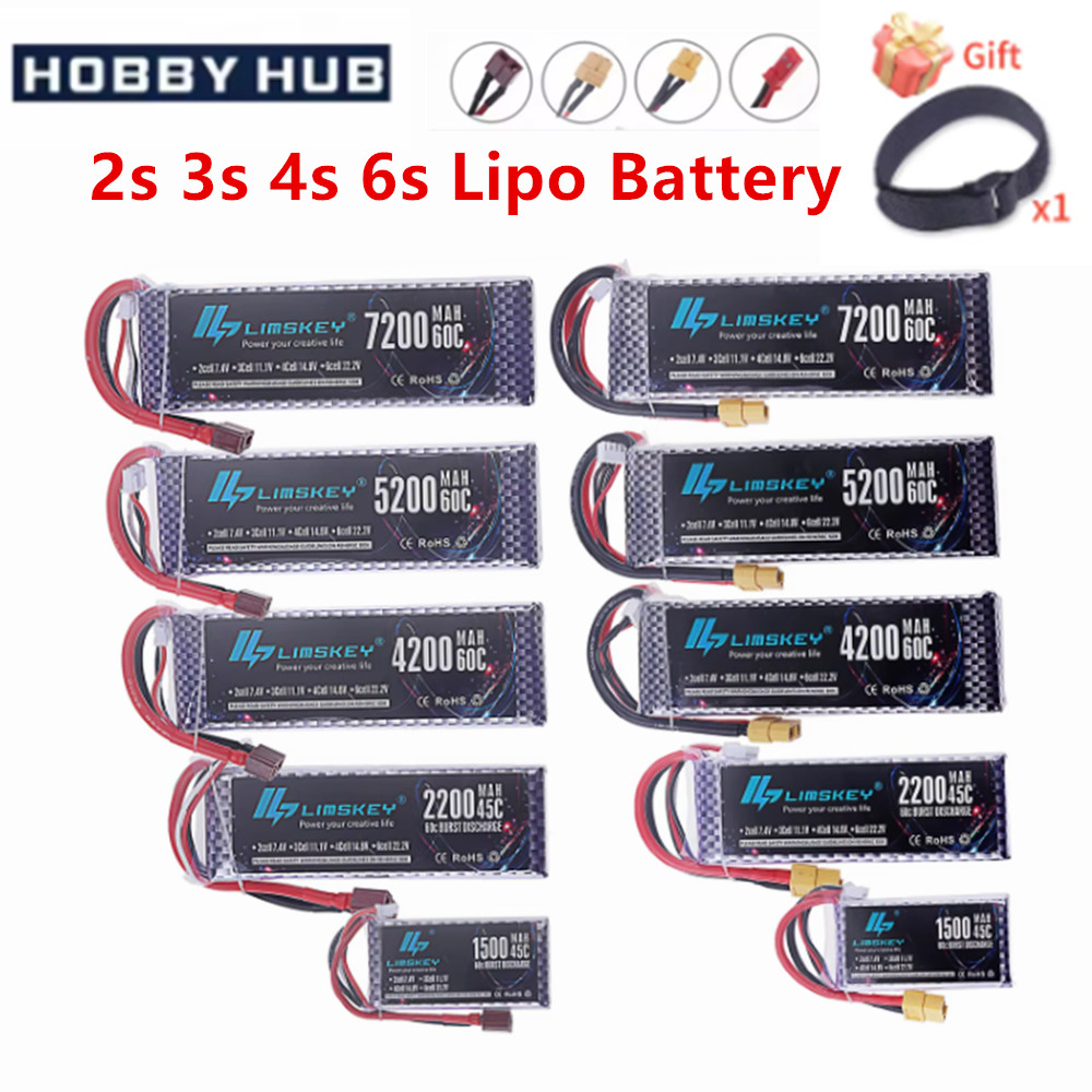 2S 3S 4S 6S Lipo Battery 7.4V  - 4S Lipo Battery 14.8V 6000Mah ulasan dan harga