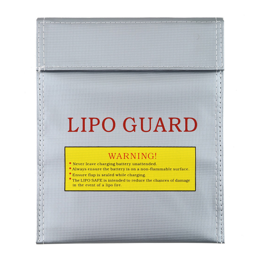 18x23cm Professional Rc Lipo B - Lipo Battery Fireproof Safety Charge Box ulasan dan harga